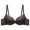 Coffee#comfortable bras for women, variant on nerohusy Comfort Bras for Women Plus Size,Push up Bras for Womens Wireless Full Coverage Stretch Soft Smoothing Bras Lifting Lined Comfort Classic T-Shirt Bra,CoffeeL