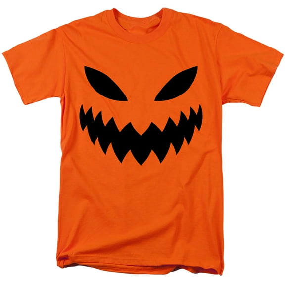 Popfunk Halloween Jack-O-Lantern Costume Unisex Adult T Shirt, Orange, 3X-Large