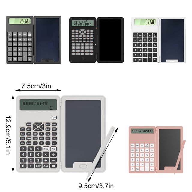 Becaristey Professional Calculator With 12-bit Display For Accuracy Intuitive Calculators black function calculator