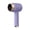 Purple, variant on Purple Rechargeable Wireless Hair Dryer With Multiple Speed Options For Camping And Travel Lightweight Blow Dryer With Hot And Cold Air