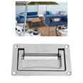 thumbnail image 1 of Recessed Pull Handles, Zinc Alloy Flush Lift Door Handle High Hardness   Wear  Easy Installation  for Trailer, 1 of 8