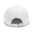 thumbnail image 3 of Dad Hat with Leather Patch (Round), 3 of 5