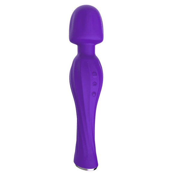 20 speed powerful handheld electric back massager, powerful personal treatment massager, used for exercise recovery, muscle soreness, and body pain,Purple