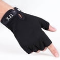 thumbnail image 6 of Kids Half Finger Gloves, Children Sports Gloves Adjustable Strap  For Outdoor, 6 of 8