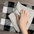 Corelle Buffalo Check Reversible Plastic Placemat Multicolor, 17" x