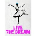 thumbnail image 4 of Stephen Chambers 25x32 Black Ornate Wood Framed With Double Matting Wall Art Titled - Live The Dream 2, 4 of 6