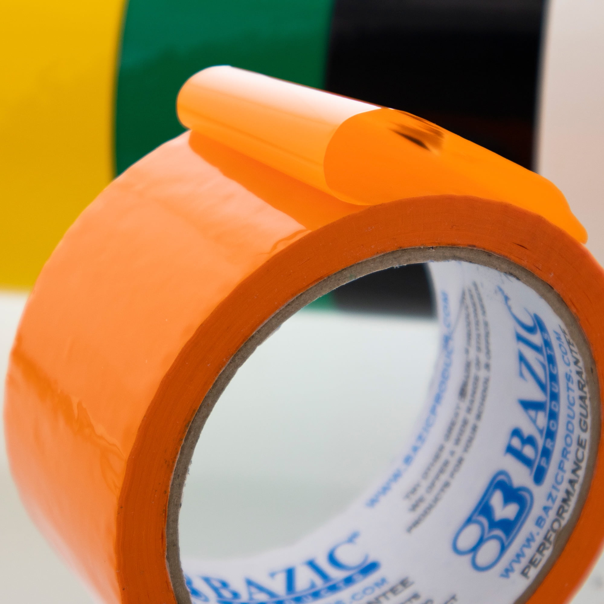 BAZIC Colored Duct Tape 1.88"x54.6 Yards, 8-Pack
