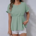 thumbnail image 3 of Cilsoka Dress Shirts for Women Business Casual Ladies Tops And Blouses Plus Size Graphic Tees for Women Purple Blouses for Women Casual My Orders Placed, 3 of 6