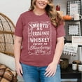 thumbnail image 5 of XCHQRTI Womens Music Plus Size Tshirt Graphic Smooth As Tennessee Whiskey Oversized Tops Short Sleeve Tshirt, 5 of 11