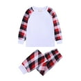 thumbnail image 4 of DPTALR Ensembles de Pyjamas Assortis pour la Famille Pyjamas de Noël Haut Imprimé avec Bas Tenues de Pyjama, 4 of 9