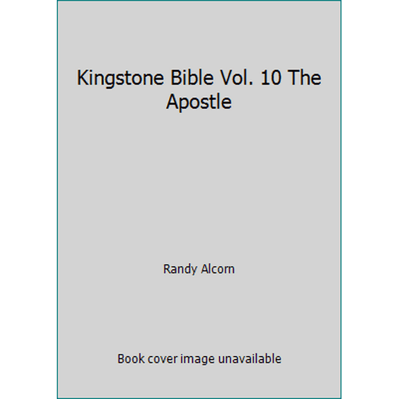 Pre-Owned Kingstone Bible Vol. 10 The Apostle (Paperback) 1613281390 9781613281390