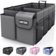 thumbnail image 1 of Organizador de maletero HOTOR para coche plegable con 2 compartimentos, color gris, 1 of 6