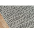 thumbnail image 3 of Momeni Novogratz Villa Rectangle Rug, Grey, 5' 3'' x 7' 6'', Machine Made, 100% Polypropylene, 3 of 5
