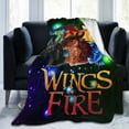 thumbnail image 5 of Wings Of Fire Blanket Fuzzy Plush Bed Blanket Cozy Fluffy Air Condition Quilt For Adults Kids, 5 of 6