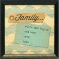 thumbnail image 1 of Artistic Reflections P546 14 x 14 Po Impression d'Art Encadrée en Famille, 1 of 1