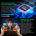thumbnail image 4 of Android Tablet with Keyboard, 10 inch 2 in 1 Tablet with Case Mouse Stylus, UnisocT616 Octa-Core Processor , 16GB+128GB, 2000 *1200 IPS Incell Touchscreen, 7700mAh, GMS Certified Google Tablets, Gray, 4 of 8