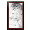 thumbnail image 2 of ArtToFrames 14" x 25" Honors Mahogany with Black Picture Frame, 14x25 inch Brown Wood Poster Frame (WOM-5154), 3 Pack, 2 of 6