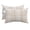 Cream, Taupe, Gray, variant on Brown Beige Plaid Outdoor Pillows for Chaise Lounge Chair Waterproof Lumbar Pillows with Insert&Adjustable Elastic Strap Beach Headrest Pillow Farmhouse Checkered Buffalo Pillow for Pool 12"x20"