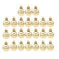 thumbnail image 4 of 24 Uds bolas de Navidad adornos Zulema bolas colgantes dorado, 4 of 8