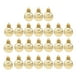thumbnail image 4 of Juego de adornos navideños Gloria Bolas colgantes 24 piezas Dorado, 4 of 9