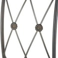 thumbnail image 4 of SAFAVIEH Mizell Outdoor Patio Moon Gateway, Antique Black, 4 of 10