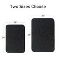 thumbnail image 2 of Stcomart Anti Slips Bath Mat, Soft Absorbent Bathroom Rug, 16"x24", Black, 2 of 5