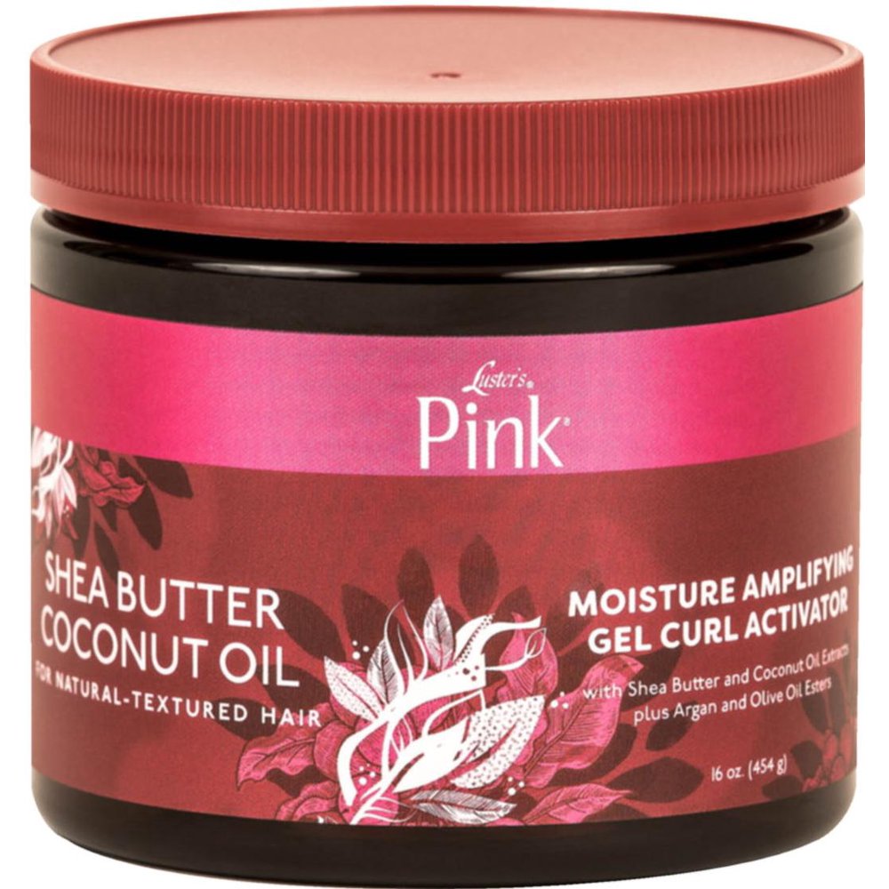 Luster Pink Shea Butter Coconut Oil Moisture Amplifying Gel Curl