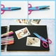 thumbnail image 5 of Paquete de 6 tijeras de borde de papel decorativas coloridas, ideal para profesores, manualidades, álbumes de recortes, diseño para niños Ormromra  CZBG-HQ106, 5 of 6