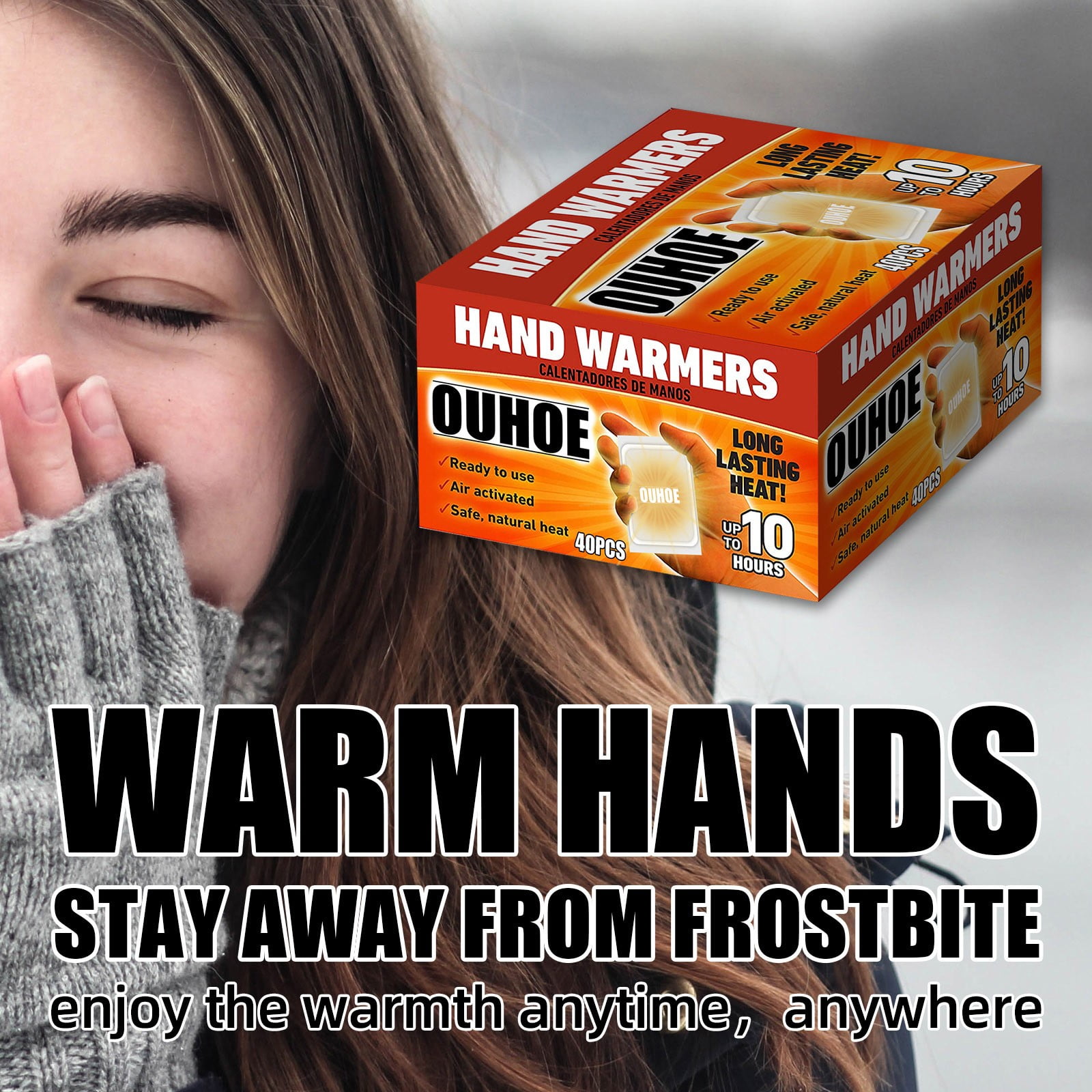 Sunhillsgrace Hand Warmer Lasting Heat Air 10 Hand Warmers Activated