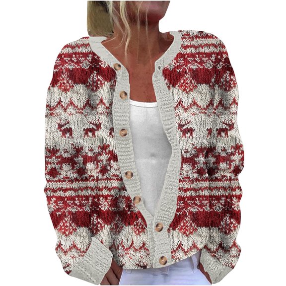 Women's Long Sleeve Cardigan V Neck Hollow Out Casual Jacket Coat - Lightweight Open Front Knit for Home or Office Layering