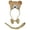 Cute Bear, variant on Petitebelle Bear Headband Bowtie Tail 3pc Costume (Brown(long tail), One Size)