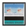 thumbnail image 5 of The Motor Ship Piłsudski of the Gdynia America Shipping Line, 1934. Framed Vintage Travel Poster, 5 of 11