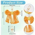 thumbnail image 4 of Kit para hacer 4 llaveros de macramé con lazo y borlas. Incluye instrucciones., 4 of 8