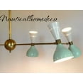thumbnail image 3 of Brass Sputnik Chandelier - Celestial Radiance Handcrafted Modern Mid Century - Customizable 6 Armed Lighting Fixture - Stylish Home Decor, 3 of 3
