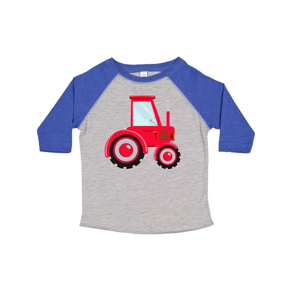 Inktastic Farming Red Tractor Boys or Girls Toddler T-Shirt