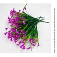 thumbnail image 2 of CaiYueKe 3 Pcs Artificial Silk Lilies Bouquet Fake Flowers for Home Decor Wedding Centerpiece Vase Arrangements Plastic Floral Stems Decorative Bouquets, 2 of 4