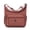 Caramel, variant on KXF Nylon Crossbody Bag for Women Multi-Pocket Shoulder Handbag Travel Satchel Purse with Adjustable Strap