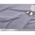 thumbnail image 3 of Soimoi Grey Cotton Voile Fabric Curve Diamond & Ship Wheel Nautical Print Fabric by the Yard 42 Inch Wide, 3 of 3