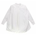 thumbnail image 2 of CO Essentials Chemise-Robe Blanche Trapèze à Boutons pour Homme - P, 2 of 2