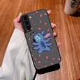 thumbnail image 3 of Matte Case for Samsung Galaxy S23 S22 S21 S20 S10 4G S9 S8 Plus ULTRA 5G LITE Case Funda Coque Shell Lilo & Stitch Cartoon Anime, 3 of 5
