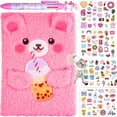 thumbnail image 1 of Diario EABUY para Niñas con Candado y Llaves, Diario Escolar de Viaje, 1 of 7