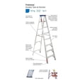 thumbnail image 2 of Escalera Tijera Aluminio 7 Peldaños Peldaños Tipo II 706789, 2 of 2