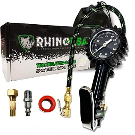 Rhino USA Digital Tire Pressure Gauge (0-250 PSI) Professional ANSI B40.7