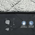 thumbnail image 4 of Tirrinia Waterproof Outdoor Blanket with Sherpa Lining, Sports, Picnic, Concerts, Pet,60” x 80”, 4 of 7