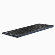 Brydge C-Type Wireless Bluetooth/USB Wired Desktop Keyboard for Chrome OS | Built-In Google Assistant Key & Dedicated