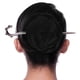 thumbnail image 2 of Trenza artificial, moño chignon con pinza, extensión de cabello para mujer con cabello corto (1b#), 2 of 8