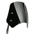 thumbnail image 2 of Pare-brise Universel pour Moto avec Support de Fixation pour 5-7inBlack, 2 of 8