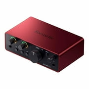 Focusrite Scarlett Solo Studio 4th Gen 2-in 2-out USB Audio Interface with Boom Stand & Pop Filter Package