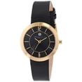 thumbnail image 1 of Unitron Enterprise 6944-G IP-Plated Stainless Steel Black Dial Quartz Watch, 1 of 1