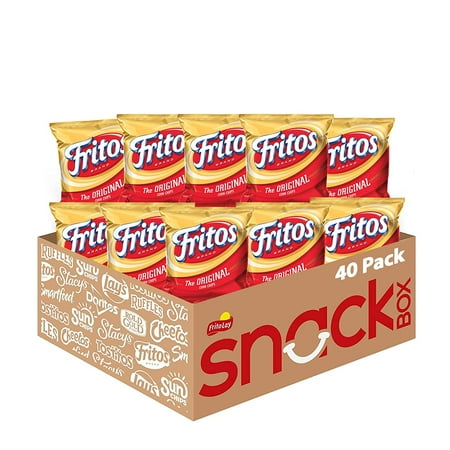 ((( best by 10/22/2024))) Fritos Original Corn Chips Snacks  1 oz Bags  40 Count Multipack
